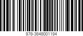 Código de barras (EAN, GTIN, SKU, ISBN): '978-3848001194'