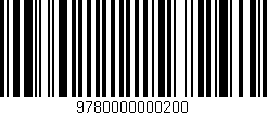 Código de barras (EAN, GTIN, SKU, ISBN): '9780000000200'