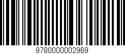 Código de barras (EAN, GTIN, SKU, ISBN): '9780000002969'