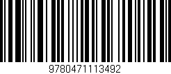 Código de barras (EAN, GTIN, SKU, ISBN): '9780471113492'