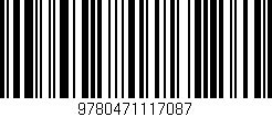 Código de barras (EAN, GTIN, SKU, ISBN): '9780471117087'