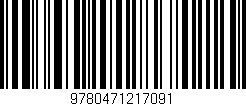 Código de barras (EAN, GTIN, SKU, ISBN): '9780471217091'