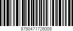 Código de barras (EAN, GTIN, SKU, ISBN): '9780471728009'