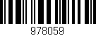 Código de barras (EAN, GTIN, SKU, ISBN): '978059'