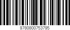 Código de barras (EAN, GTIN, SKU, ISBN): '9780800753795'