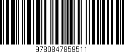 Código de barras (EAN, GTIN, SKU, ISBN): '9780847859511'