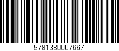 Código de barras (EAN, GTIN, SKU, ISBN): '9781380007667'