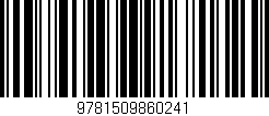 Código de barras (EAN, GTIN, SKU, ISBN): '9781509860241'