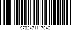 Código de barras (EAN, GTIN, SKU, ISBN): '9782471117043'