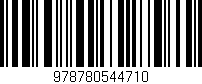 Código de barras (EAN, GTIN, SKU, ISBN): '978780544710'