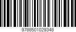 Código de barras (EAN, GTIN, SKU, ISBN): '9788501029348'