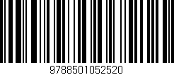 Código de barras (EAN, GTIN, SKU, ISBN): '9788501052520'