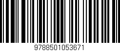 Código de barras (EAN, GTIN, SKU, ISBN): '9788501053671'