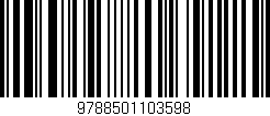 Código de barras (EAN, GTIN, SKU, ISBN): '9788501103598'