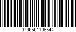 Código de barras (EAN, GTIN, SKU, ISBN): '9788501106544'