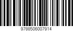 Código de barras (EAN, GTIN, SKU, ISBN): '9788506007914'
