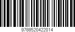 Código de barras (EAN, GTIN, SKU, ISBN): '9788520422014'