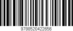 Código de barras (EAN, GTIN, SKU, ISBN): '9788520422656'