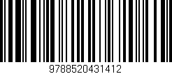 Código de barras (EAN, GTIN, SKU, ISBN): '9788520431412'