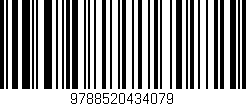 Código de barras (EAN, GTIN, SKU, ISBN): '9788520434079'