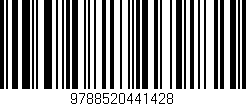Código de barras (EAN, GTIN, SKU, ISBN): '9788520441428'