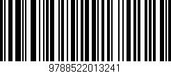 Código de barras (EAN, GTIN, SKU, ISBN): '9788522013241'