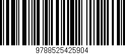 Código de barras (EAN, GTIN, SKU, ISBN): '9788525425904'