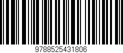 Código de barras (EAN, GTIN, SKU, ISBN): '9788525431806'