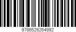 Código de barras (EAN, GTIN, SKU, ISBN): '9788526264892'