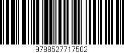 Código de barras (EAN, GTIN, SKU, ISBN): '9788527717502'