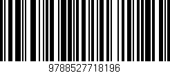 Código de barras (EAN, GTIN, SKU, ISBN): '9788527718196'