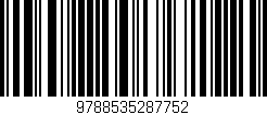 Código de barras (EAN, GTIN, SKU, ISBN): '9788535287752'