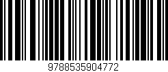 Código de barras (EAN, GTIN, SKU, ISBN): '9788535904772'