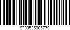 Código de barras (EAN, GTIN, SKU, ISBN): '9788535905779'
