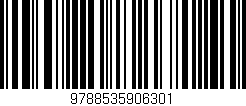 Código de barras (EAN, GTIN, SKU, ISBN): '9788535906301'