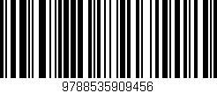 Código de barras (EAN, GTIN, SKU, ISBN): '9788535909456'