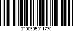 Código de barras (EAN, GTIN, SKU, ISBN): '9788535911770'