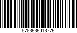 Código de barras (EAN, GTIN, SKU, ISBN): '9788535916775'
