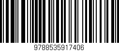 Código de barras (EAN, GTIN, SKU, ISBN): '9788535917406'