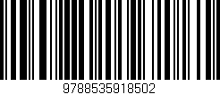 Código de barras (EAN, GTIN, SKU, ISBN): '9788535918502'