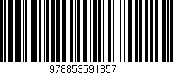 Código de barras (EAN, GTIN, SKU, ISBN): '9788535918571'
