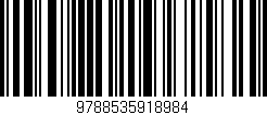 Código de barras (EAN, GTIN, SKU, ISBN): '9788535918984'