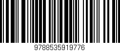 Código de barras (EAN, GTIN, SKU, ISBN): '9788535919776'
