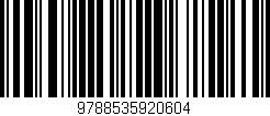 Código de barras (EAN, GTIN, SKU, ISBN): '9788535920604'