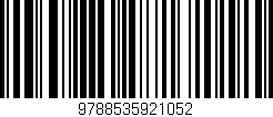 Código de barras (EAN, GTIN, SKU, ISBN): '9788535921052'