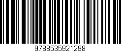 Código de barras (EAN, GTIN, SKU, ISBN): '9788535921298'