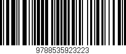 Código de barras (EAN, GTIN, SKU, ISBN): '9788535923223'