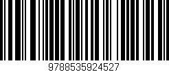 Código de barras (EAN, GTIN, SKU, ISBN): '9788535924527'