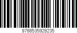 Código de barras (EAN, GTIN, SKU, ISBN): '9788535928235'