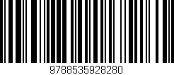 Código de barras (EAN, GTIN, SKU, ISBN): '9788535928280'